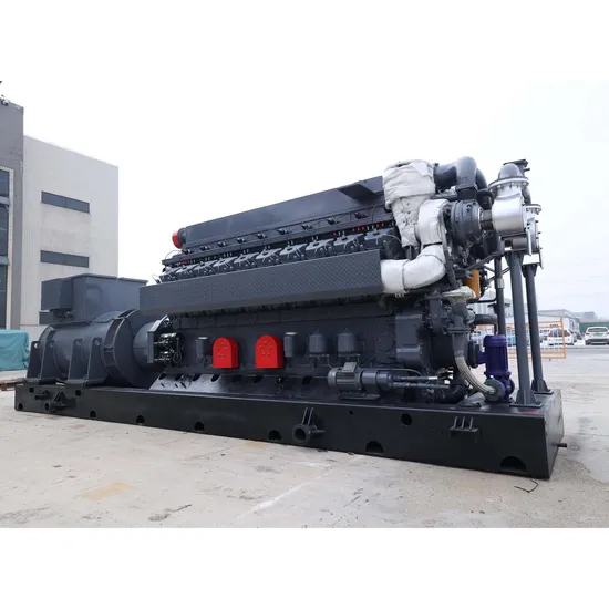 Natural Gas Engine 2000kw Power Generator Set for Large Aquaculture Farm Energy Supply System